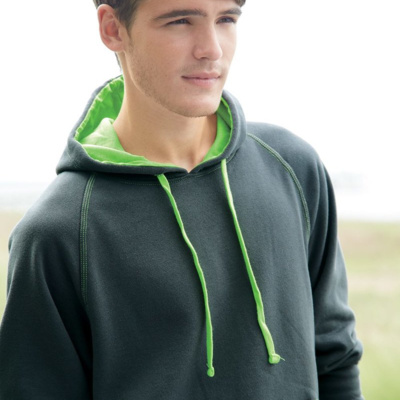 J. America Men's Shadow Fleece Hooded Sweatshirt 8883 Men's Shadow Fleece Hooded Sweatshirt Thumbnail