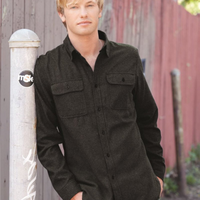 Burnside Men's Solid Flannel Shirt 8200 Men's Solid Flannel Shirt Thumbnail