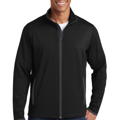 Sport Wick ® Stretch Contrast Full Zip Jacket Thumbnail