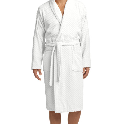 Port Authority Checkered Terry Shawl Collar Robe R103 Checkered Terry Shawl Collar Robe Thumbnail