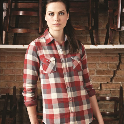 Weatherproof Women's Vintage Brushed Flannel Shirt W164761 Women's Vintage Brushed Flannel Shirt Thumbnail