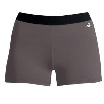 Badger Girls' Pro-Compression Shorts 2629 Girls' Pro-Compression Shorts Thumbnail