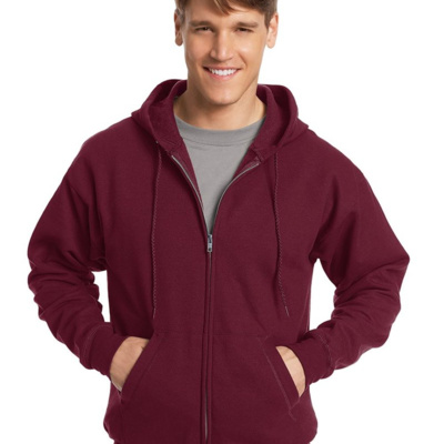 Hanes Unisex EcoSmart® Full-Zip Hooded Sweatshirt P180 Unisex EcoSmart® Full-Zip Hooded Sweatshirt Thumbnail
