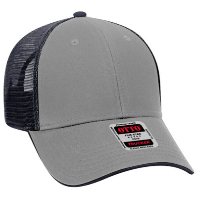 OTTO Cap OTTO CAP 6 Panel Low Profile Mesh Back Trucker Hat 122-945 OTTO CAP 6 Panel Low Profile Mesh Back Trucker Hat Thumbnail