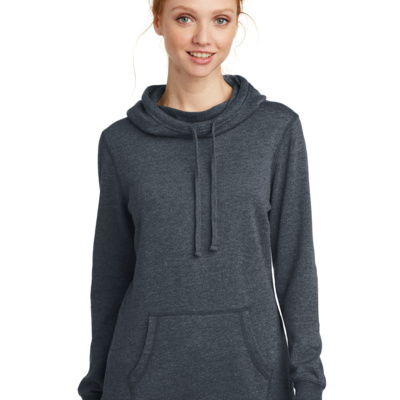 District Women's Lightweight Fleece Hoodie DM493 Women's Lightweight Fleece Hoodie Thumbnail