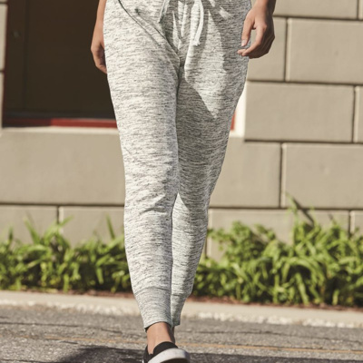 J. America Women’s Mélange Fleece Joggers 8675 Women’s Mélange Fleece Joggers Thumbnail