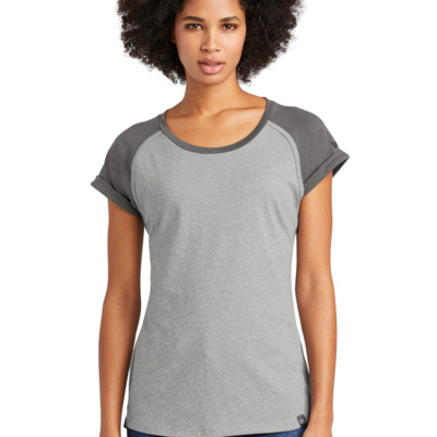 New Era Women's Heritage Blend Varsity Tee LNEA107 Women's Heritage Blend Varsity Tee Thumbnail