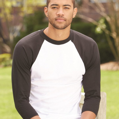 Augusta Sportswear Unisex Three-Quarter Raglan Sleeve Baseball Jersey T-Shirt 4420 Unisex Three-Quarter Raglan Sleeve Baseball Jersey T-Shirt Thumbnail