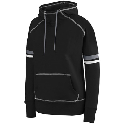 Augusta Sportswear Girls' Spry Hooded Sweatshirt 5441 Girls' Spry Hooded Sweatshirt Thumbnail