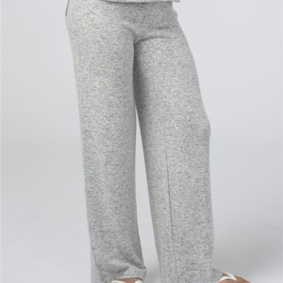Boxercraft Girls' Cuddle Fleece Wide Leg Pants YL10 Girls' Cuddle Fleece Wide Leg Pants Thumbnail
