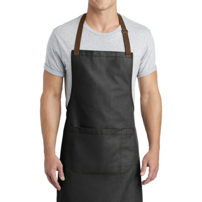 Port Authority Market Full Length Bib Apron A800 Market Full Length Bib Apron Thumbnail