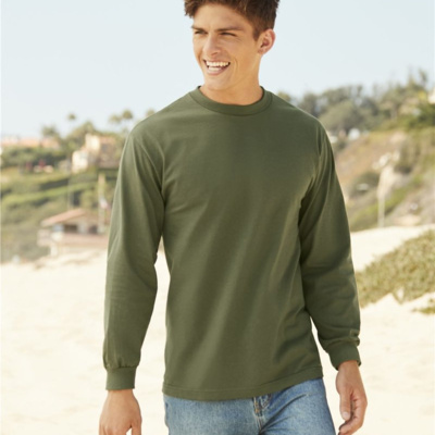 American Apparel Unisex Heavyweight Cotton Long Sleeve Tee 1304 Unisex Heavyweight Cotton Long Sleeve Tee Thumbnail