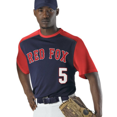 Alleson Athletic Men's Crewneck Pullover Baseball Jersey 532CJ Men's Crewneck Pullover Baseball Jersey Thumbnail