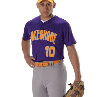 Alleson Athletic Youth Full Button Lightweight Baseball Jersey 52MBFJY Youth Full Button Lightweight Baseball Jersey Thumbnail