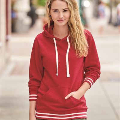 J. America Women’s Relay Hooded Sweatshirt 8651 Women’s Relay Hooded Sweatshirt Thumbnail