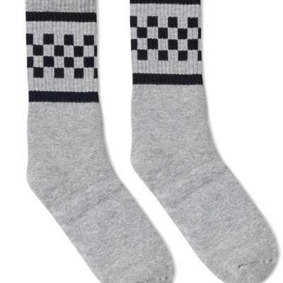 USA-Made Checkered Crew Socks Thumbnail