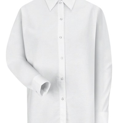 Red Kap Women's Long Sleeve Specialized Pocketless Poplin Work Shirt SP15 Women's Long Sleeve Specialized Pocketless Poplin Work Shirt Thumbnail