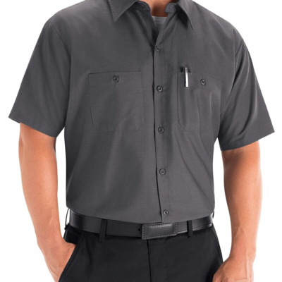 Men's Tall Mimix™ Short Sleeve Work Shirt Thumbnail