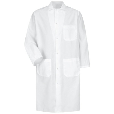 Red Kap Unisex Butcher Coat with Interior Chest Pocket KS64 Unisex Butcher Coat with Interior Chest Pocket Thumbnail