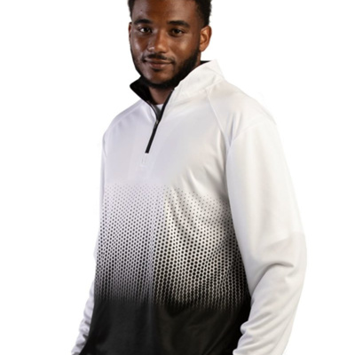 Badger Men's Hex 2.0 Quarter-Zip Pullover 4222 Men's Hex 2.0 Quarter-Zip Pullover Thumbnail