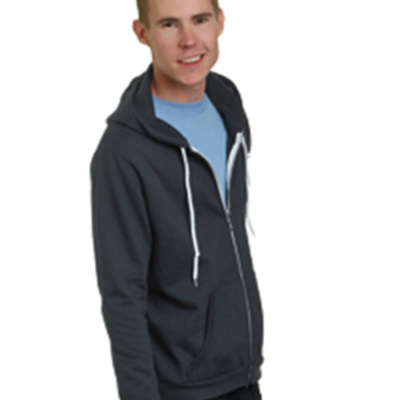 Bayside Unisex USA-Made Full-Zip Fleece HoodedSweatshirt 875 Unisex USA-Made Full-Zip Fleece HoodedSweatshirt Thumbnail