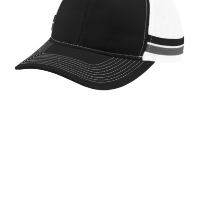 Port Authority Two Stripe Snapback Trucker Cap C113 Two Stripe Snapback Trucker Cap Thumbnail