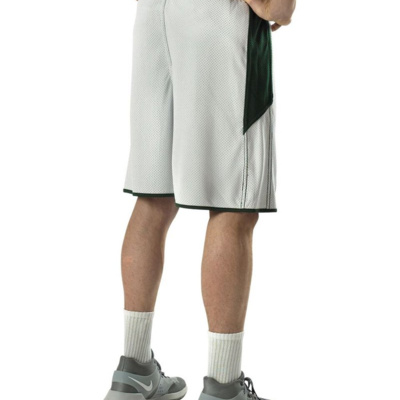 Alleson Athletic Men's Single Ply Reversible Basketball Shorts 589PSP Men's Single Ply Reversible Basketball Shorts Thumbnail