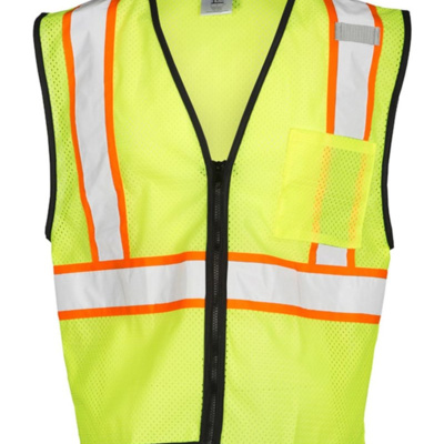 Kishigo Unisex Chemically Treated Contrast Mesh Vest FM527-528 Unisex Chemically Treated Contrast Mesh Vest Thumbnail