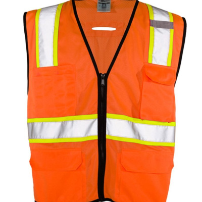 Kishigo Unisex 6 Pocket Contrast Class 2 Vest 1580-1581 Unisex 6 Pocket Contrast Class 2 Vest Thumbnail