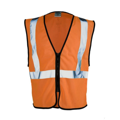 Kishigo Unisex Zippered Mesh Economy Class 2 Vest 1547-1548 Unisex Zippered Mesh Economy Class 2 Vest Thumbnail