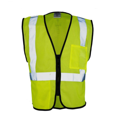 Kishigo Unisex Double-Pocket Zippered Economy Class 2  Vest 1537-1538 Unisex Double-Pocket Zippered Economy Class 2  Vest Thumbnail