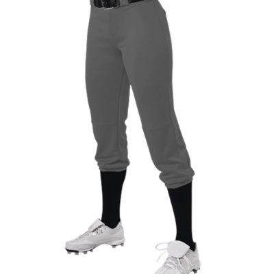 Alleson Athletic Girls' Belted Speed Premium Fastpitch Pants 615PSG Girls' Belted Speed Premium Fastpitch Pants Thumbnail