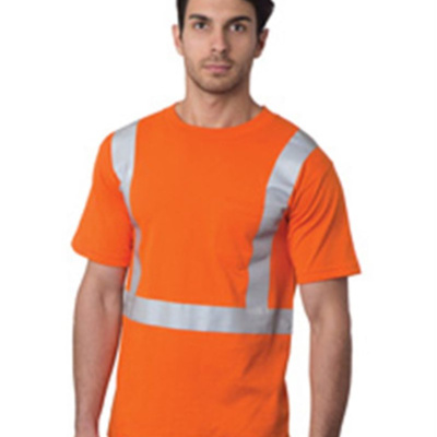 Bayside Unisex USA-Made High Visibility Pocket T-Shirt 3771 Unisex USA-Made High Visibility Pocket T-Shirt Thumbnail