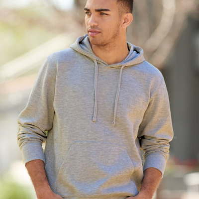 J. America Men's Ripple Fleece Hooded Sweatshirt 8706 Men's Ripple Fleece Hooded Sweatshirt Thumbnail