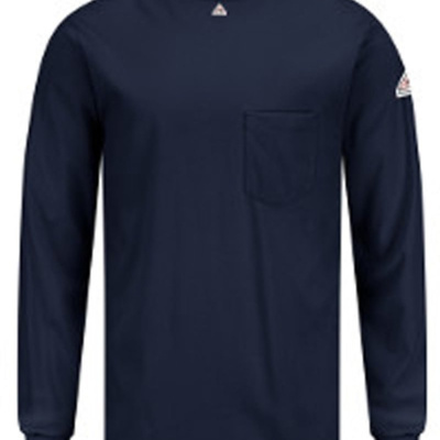 Bulwark Men's Knit Long Sleeve T-Shirt SET2 Men's Knit Long Sleeve T-Shirt Thumbnail