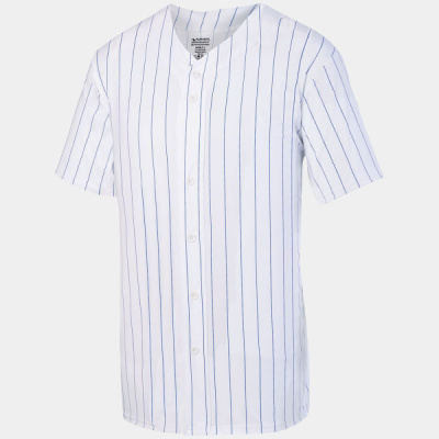 Pinstripe Full-Button Jersey Thumbnail