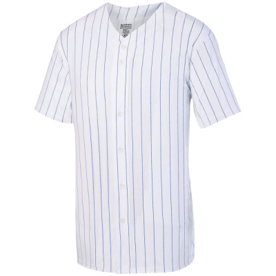 Pinstripe Full-Button Jersey Thumbnail