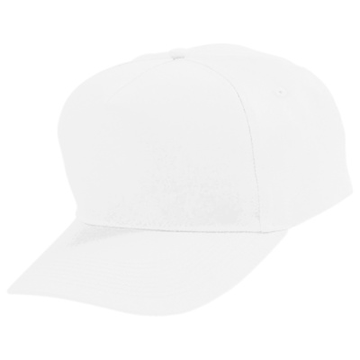 Augusta Sportswear Youth Five-Panel Cotton Twill Cap 6207 Youth Five-Panel Cotton Twill Cap Thumbnail