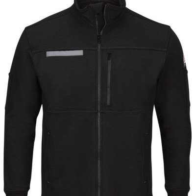 Bulwark Men's Tall Zip Front Fleece Jacket-Cotton /Spandex Blend SEZ2T Men's Tall Zip Front Fleece Jacket-Cotton /Spandex Blend Thumbnail