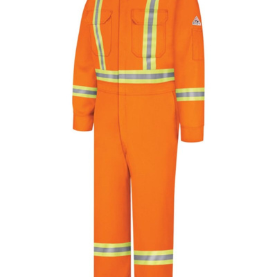 Men's Premium Coverall with CSA Compliant Reflective Trim - EXCEL FR® ComforTouch®. Thumbnail
