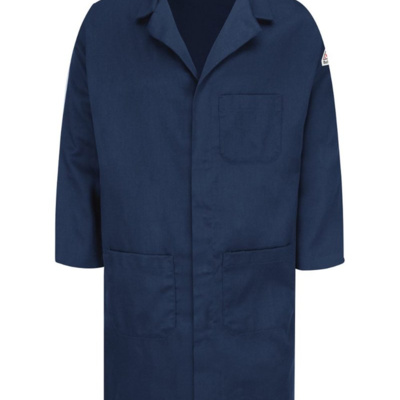 Bulwark Men's Concealed Snap Front Lab Coat - EXCEL FR® ComforTouch® - 6 oz. KLL6 Men's Concealed Snap Front Lab Coat - EXCEL FR® ComforTouch® - 6 oz. Thumbnail