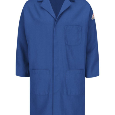 Bulwark Men's Concealed Snap Front Lab Coat - Nomex® IIIA - 6 oz. KNL6 Men's Concealed Snap Front Lab Coat - Nomex® IIIA - 6 oz. Thumbnail