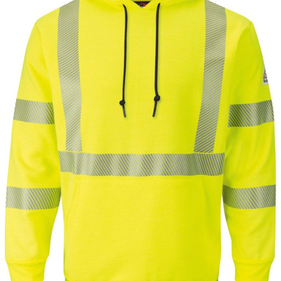 Bulwark Men's Hi-Visibility Hooded Sweatshirt SMH4 Men's Hi-Visibility Hooded Sweatshirt Thumbnail