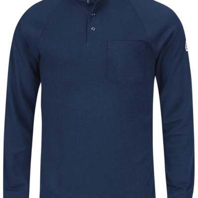 Bulwark Men's Long Sleeve Henley Shirt- CoolTouch®2 SML2 Men's Long Sleeve Henley Shirt- CoolTouch®2 Thumbnail