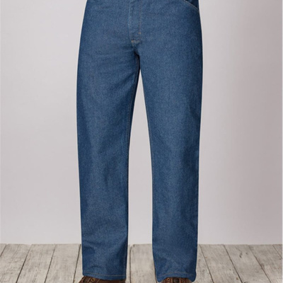 Bulwark Men's Extended Sizes Flame Resistant Classic Fit Pre-Washed Denim Jean PEJ4EXT Men's Extended Sizes Flame Resistant Classic Fit Pre-Washed Denim Jean Thumbnail