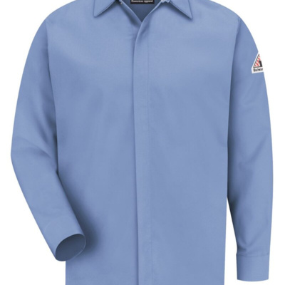 Bulwark Men's Tall Concealed-Gripper Pocketless Long Sleeve Shirt - CoolTouch® 2 SMS2T Men's Tall Concealed-Gripper Pocketless Long Sleeve Shirt - CoolTouch® 2 Thumbnail