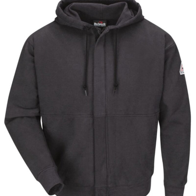 Bulwark Men's Tall Zip-Front Hooded Sweatshirt SEH4T Men's Tall Zip-Front Hooded Sweatshirt Thumbnail