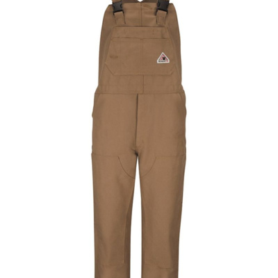 Bulwark Men's Knee Zip Bib Coverall BLF6 Men's Knee Zip Bib Coverall Thumbnail