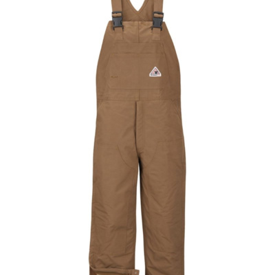 Bulwark Unisex Leg Zip Bib Coverall BLN6 Unisex Leg Zip Bib Coverall Thumbnail