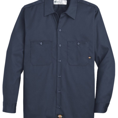 Dickies Men's Industrial Cotton Long Sleeve Work Shirt L307 Men's Industrial Cotton Long Sleeve Work Shirt Thumbnail